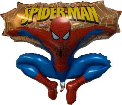 Zdjęcie produktu dla Balon foliowy - Spiderman, 53 cm złoty