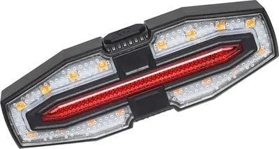 Zdjęcie produktu dla Lampka rowerowa tylna Compact Size Night Cycle Light Dwukolorowa lampka rowerowa tylna RainProof Lampka rowerowa tylna USB Akumulator Zdalnie sterowany kierunkowskaz Lampka rowerowa tylna
