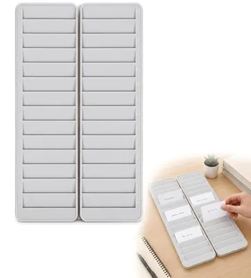 Obrázok produktu pre Solidchoice – Držiak na identifikačné karty a členské karty – Organizér do domácnosti a kancelárie
