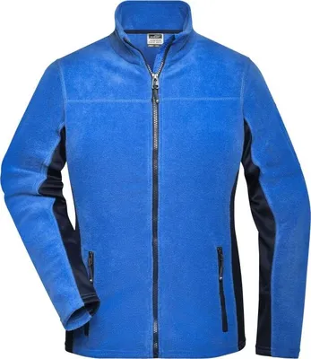Produktbild von James & Nicholson Ladies Workwear Fleece Jacket Gr.XS,royal/navy
