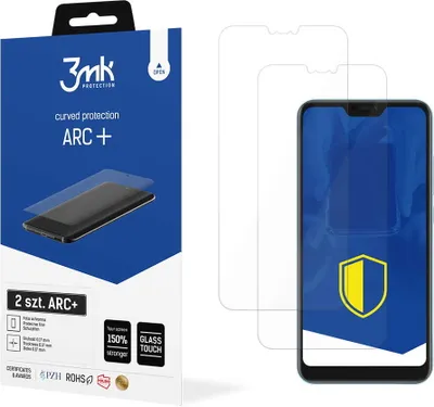 Produktbild von 3mk Display Schutzfolie ARC+ für Xiaomi Mi 9T  0,17mm Self-Heal (2 Stück)