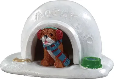 Productafbeelding van Kerstfiguur Igloo doghouse LEMAX