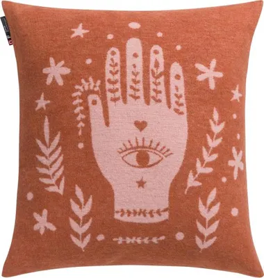 Produktbild von David Fussenegger Kissenhülle Silvretta 'Hand' 40 x 40 cm Kupfer