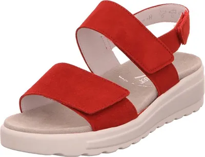 Produktbild von Semler Damen Plateausandalette Hanna 18564-5, 27962-5, 27962-6.5, 27962-7, 27962-7.5, 27962-8, 33240-7.5 SEM-H3015042 rot 7.5
