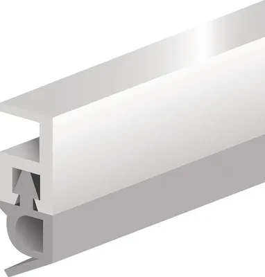 Immagine prodotto di Guida di tenuta Ellen PTS-AR L.2100mm L.5mm Ku.blk brown con labbro in PVC morbido - 501201