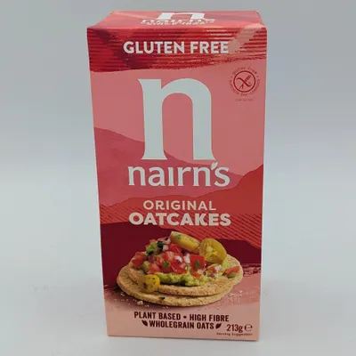 Productafbeelding van Nairn's Havermoutkoekjes, glutenvrij (8 stuks, elk 213 gram)