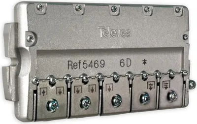Produktbild von 6D 5-2400MHz 11/14dB EasyF 6D TV-Splitter