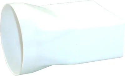 Produktbild von Übergangsstück rund auf eckig - Durchmesser 125 mm