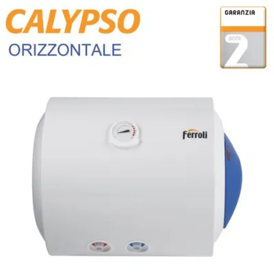 Obrázok produktu pre Elektrický ohrievač vody Ferroli Calypso 100 horizontálny