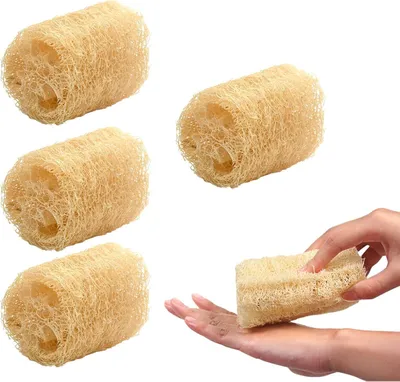 Produktbild von Duschschwämme Loofah - Set von 4 Stück
