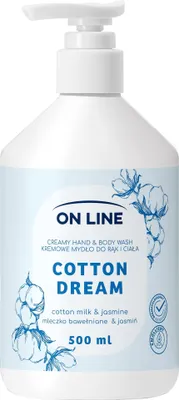 Image de On Line 2W1 Savon liquide pour le coton 500 ml