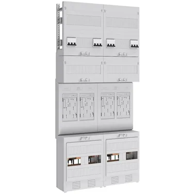Produktbild von ABN Zählerplatz eHZ 4Z mit HS 5-polig, BxH : 500x1050mm EZ27840