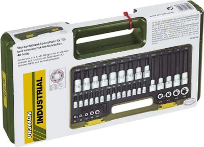Immagine prodotto di Proxxon Bit set 1/2 , 1/4 42-piece 23290