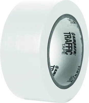 Produktbild von A.M.P.E.R.E. Traffic Tape Standard 0,15 mm Dicke 50mm x 33m Weiß