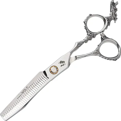 Produktbild von WOLF Degloving Rechtshänderschere 6.0 Silvero Offset-Friseurschere für den Salon Professional line
