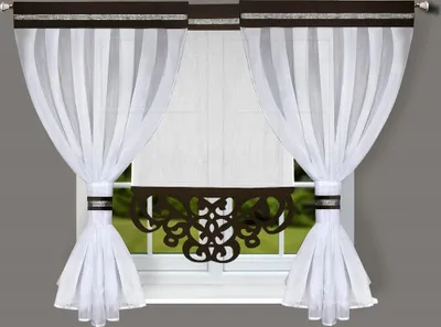 Produktbild von Fertig Gardine Toscana 260x160, Schwarz