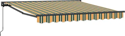 Obrázek produktu pro Rám markýzy Zelená a žlutá 300 x 250 cm