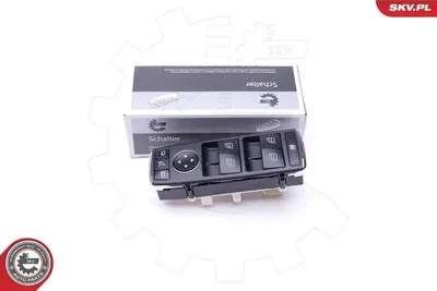 Produktbild von ESEN SKV 37SKV081 Fensterheberschalter passend für MERCEDES-BENZ C-Klasse Limousine (W204) Vorne Fensterheber Schalter