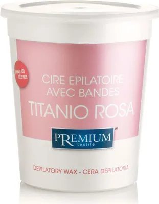 Produktbild von Fettlöslicher Enthaarungswachs 700 ml Titaniumrosa
