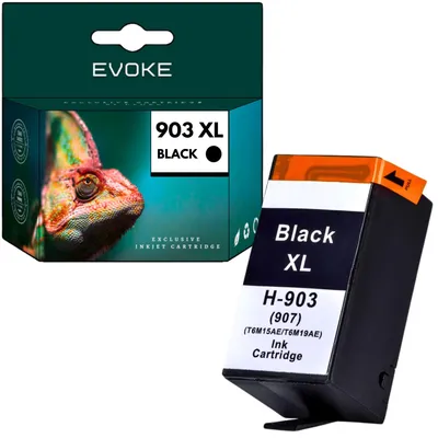 Produktbild von Evoke kompatible Tinte für HP 903XL HP903 T6M15AE Schwarz 50 ml 1910 Seiten OfficeJet Pro 6860 6868 6900 6950 6960 6968 6970 6975 6978