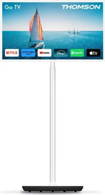 Image de Téléviseur Led Smart Tv 32 Pouces Hd 80 Cm Wi-fi Bluetooth 32ha4m44 Blanc - Thomson