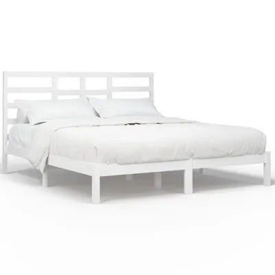 Zdjęcie produktu dla VidaXL 3105816, Biały, 2,06 m, 2,06 m, 104 cm, 2000 x 2000 mm, 2060 x 40 x 1040 mm