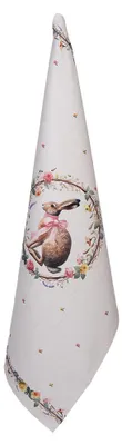 Produktbild von Clayre & Eef Geschirrtuch 50x70 cm Beige Baumwolle