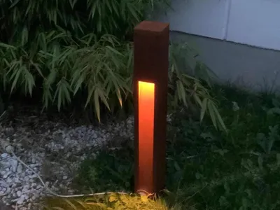 Productafbeelding van Roestige Tuinzuilen van Metaal voor Decoratie