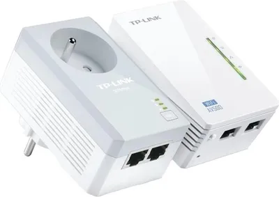 Obrázok produktu pre TP-Link TL-WPA4225 KIT, 500 Mbit/s, IEEE 802.11b, IEEE 802.11g, IEEE 802.11n, IEEE 802.3, IEEE 802.3u, Fast Ethernet, 10,100 Mbit/s, Wi-Fi 4 (802.11n), 802.11b, 802.11g, Wi-Fi 4 (802.11n)