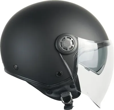 Image de Demi Jet casque SKA-P 1SHA ZEN MONO noir mat taille L