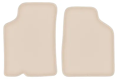Produktbild von DURBAN Beige Velours-Fußmatten vorne für Kia Sephia II Limousine (1997-2001)