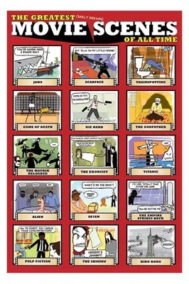 Obrázek produktu pro Slavné filmové scény – 61 x 91,5 cm – plakát
