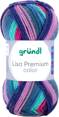 Produktbild von Gründl Wolle Lisa Premium color 50 g
