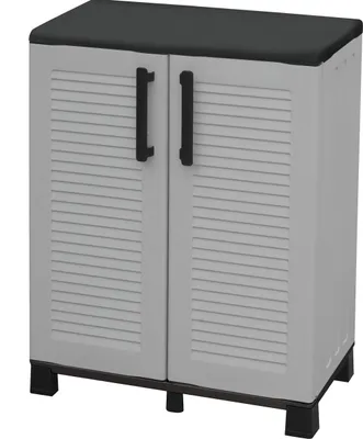 Obrázok produktu pre Plastová šatníková skriňa Linea Family nízka 2dv.