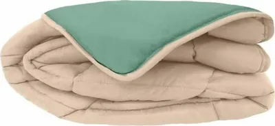 Produktbild von Relleno Nórdico Poyet Motte Calgary Verde Beige 400 g/m² 140 x 200 cm