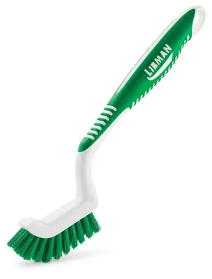 Zdjęcie produktu dla Szczotka do czyszczenia fug i płytek Libman Commercial, wykonana z polipropylenu, o długości całkowitej 9,75 cala