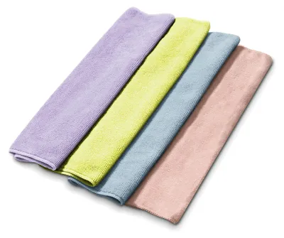 Produktbild von Mikrofasertücher 4er-Pack, vielseitig & schonend für effektive Reinigung