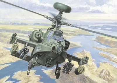 Produktbild von Italeri 1:72 AH-64 D Apache Longbow