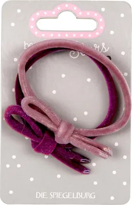 Produktbild von Haargummis Samtschleife - beautiful Stars