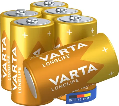 Immagine prodotto di Varta Longlife C (confezione da 6 fogli)