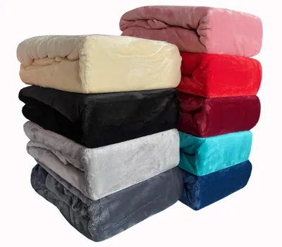 Produktbild von Winter Spannbettlaken 120-130x200 cm Teddy Plüsch Warme Cashmere Tousch Spannbettuch Bettlaken, Schwarz