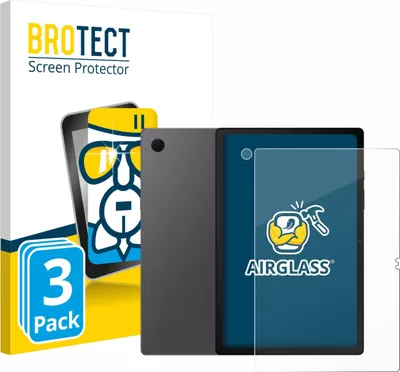 Produktbild von 3x BROTECT Schutzglas für Samsung Galaxy Tab A8 (Display+Kamera) Schutzfolie Panzer Folie Glas Display Schutz klar