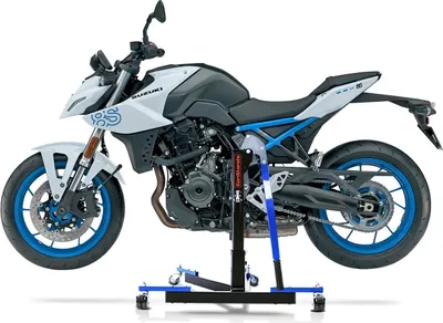 Zdjęcie produktu dla Stojak centralny CS Power Evo do Suzuki GSX-8S 23-25 niebieski