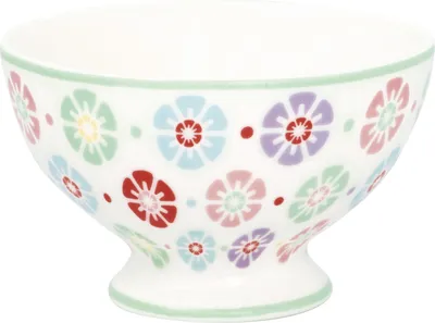 Zdjęcie produktu dla Miska na przekąski Greengate Rike, biała, 10 cm