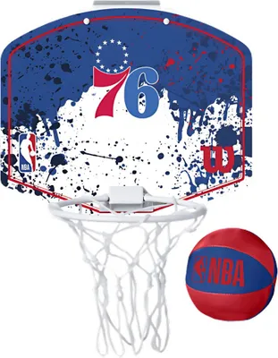 Produktbild von Wilson NBA Team Mini Hoop Philadelphia 76ers Basketball