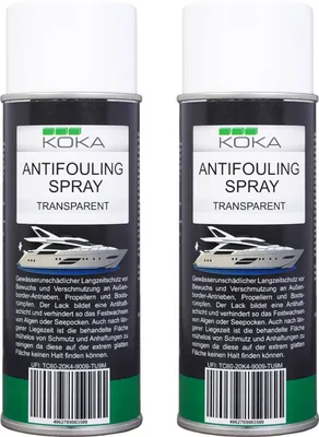 Imagen del producto de 2 aerosoles antiincrustantes transparentes