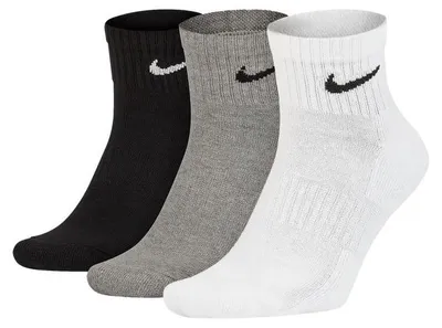 Zdjęcie produktu dla Skarpety Nike Everyday Bawełna Cushioned Ankle Sx7667 964 3-Pack R-Xl (46-50)