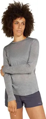 Produktbild von Icebreaker Merino 125 Cool-lite Sphere Iii Langarm-t-shirt Grau S Damen Grau S