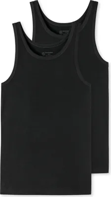 Produktbild von Schiesser Herren 2 er Pack Unterhemd Gr. 6  weiss