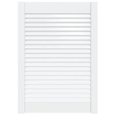 Immagine prodotto di vidaXL Armadio a doghe design bianco 69x49,4 cm in legno di pino massiccio